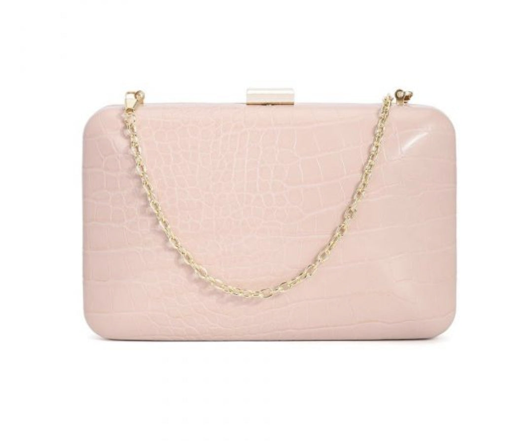 Pink clutch