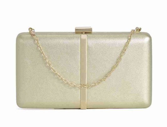 Light Gold Clutch Bag
